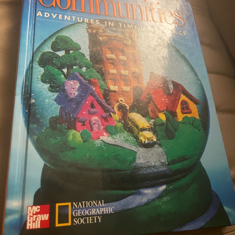 Communities Textbook by McGraw Hill Good Condition Students Teachers School
